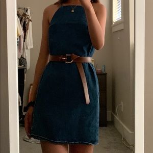 Topshop Denim Dress